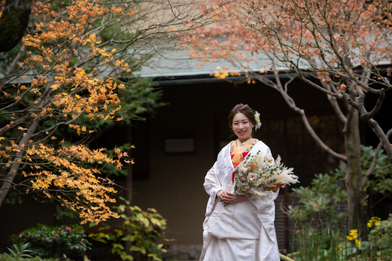 お持込みのブーケ