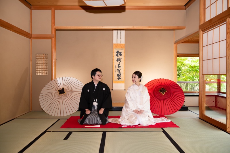 白無垢に掛け替え♪