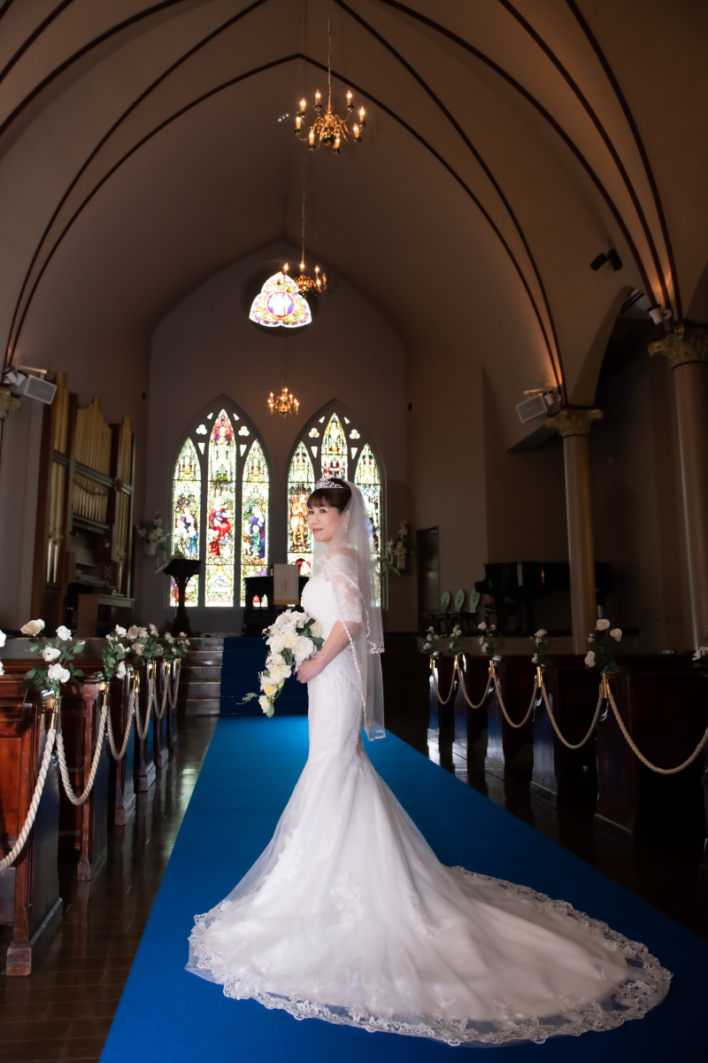 新婦さまのソロショット