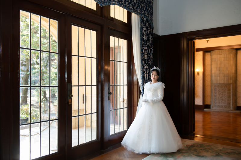 歴史を感じる重厚な邸宅