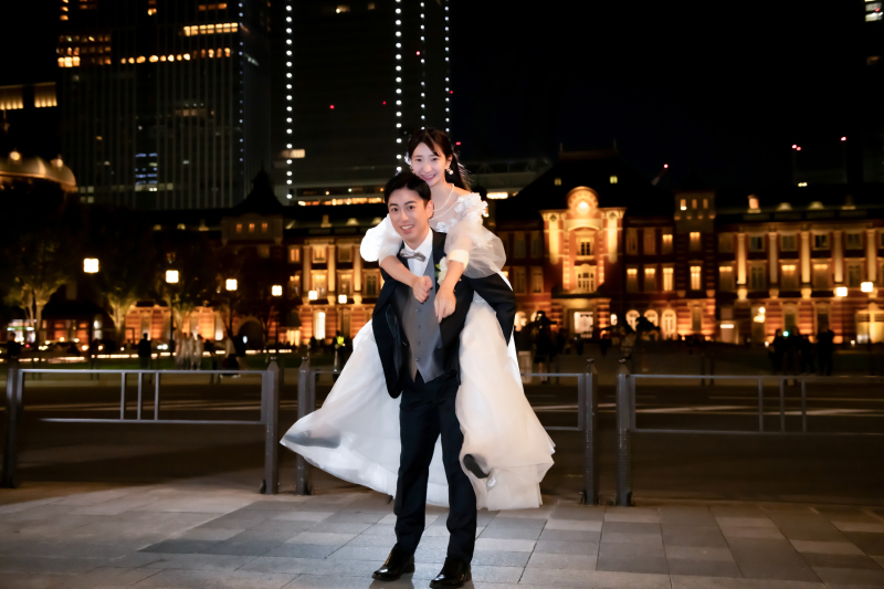 今度はおんぶ！