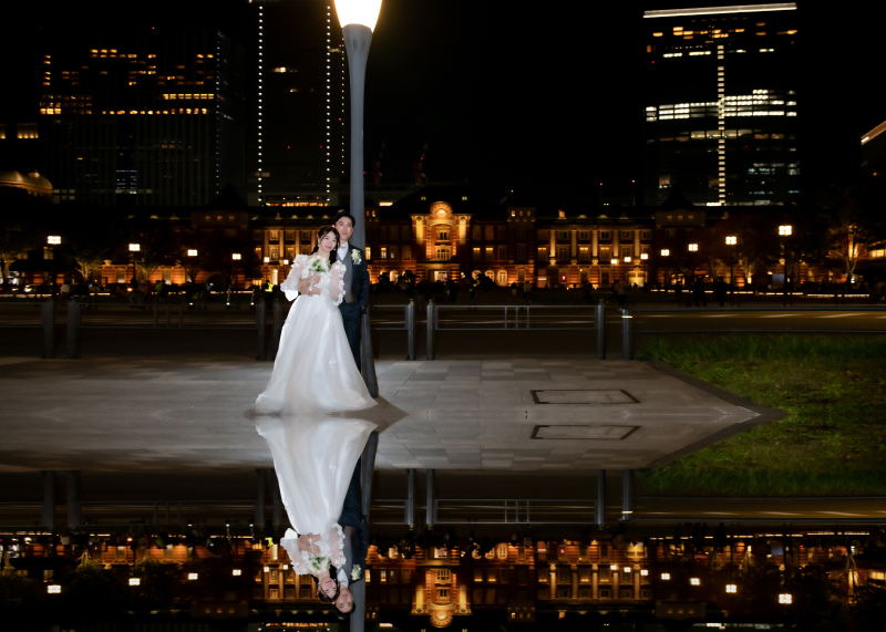 お持込みの衣装で叶える★東京駅夜景フォト！