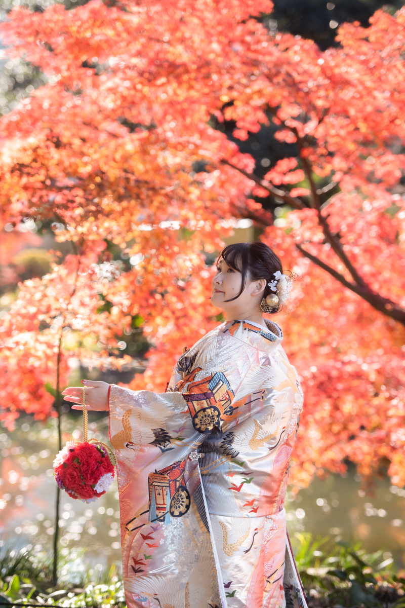 新婦さまのソロショット♪