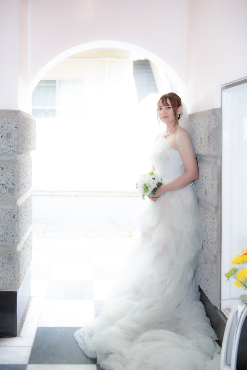 新婦さまのソロショット♡