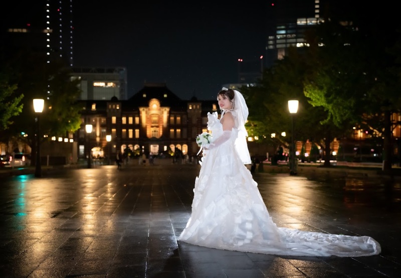 新婦さまのソロショット♪