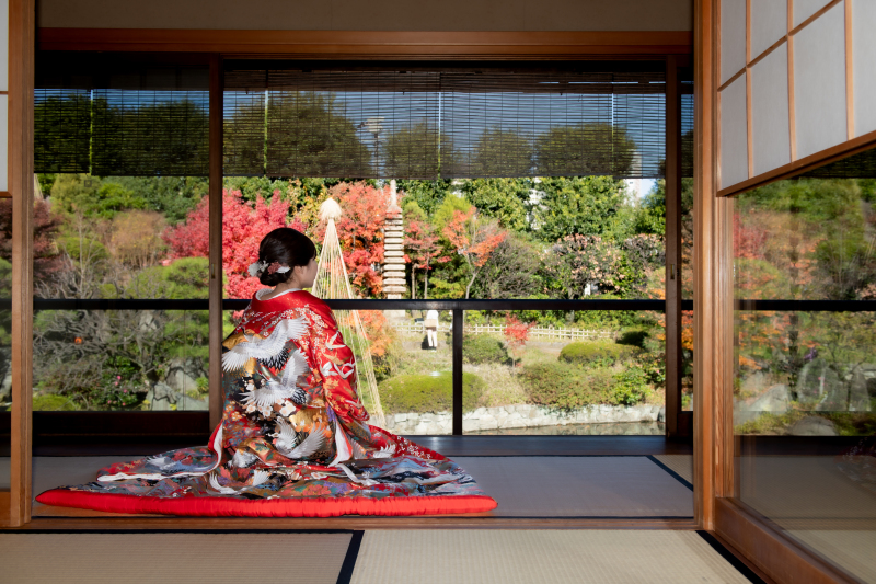 新婦さまのソロショット!