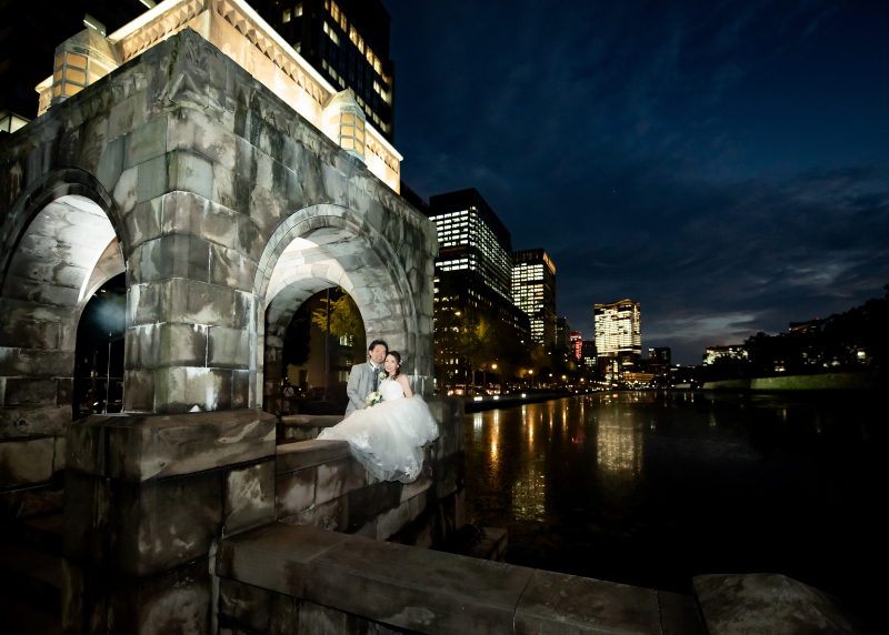 次第に日は暮れて…