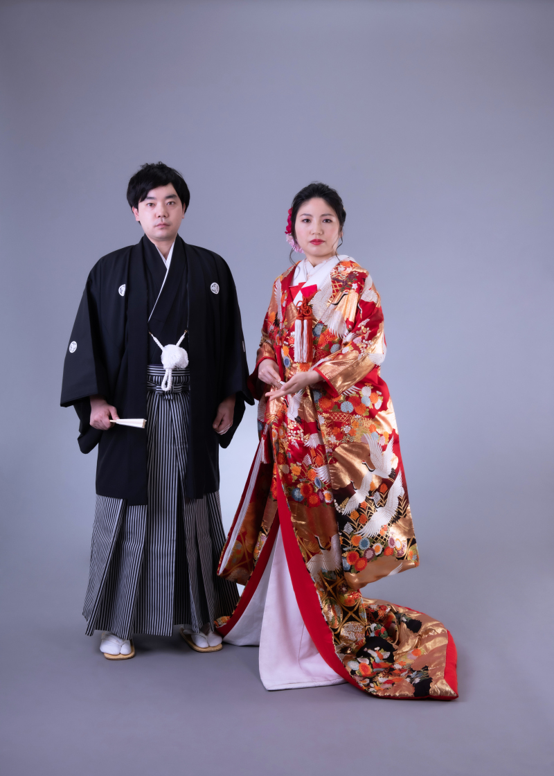 和装スタジオ撮影スタート♪