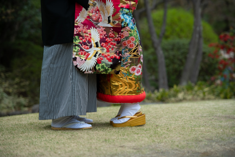 お足元♪