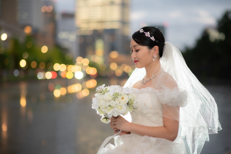 新婦さまのソロショット♪