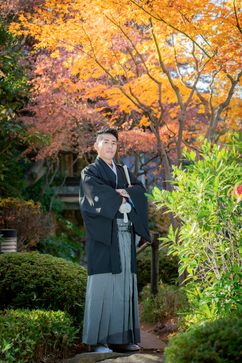 新郎さまのソロショット