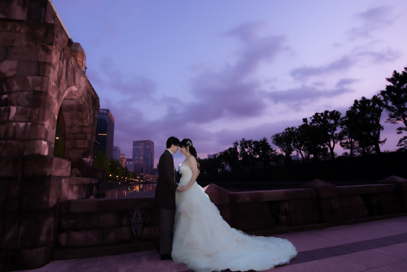 和田倉門の夕暮れ♪