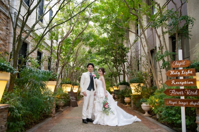 敷地内のストリート