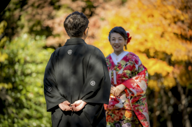 指輪を持って♪