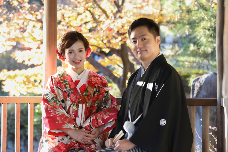 晴天♡紅葉の庭園と趣ある和室撮影を叶えた日♪