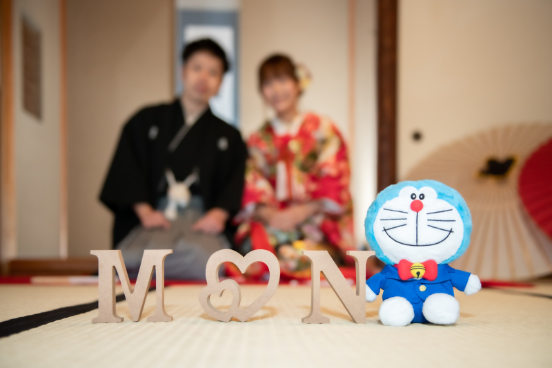 お持込みの小物と一緒に♪