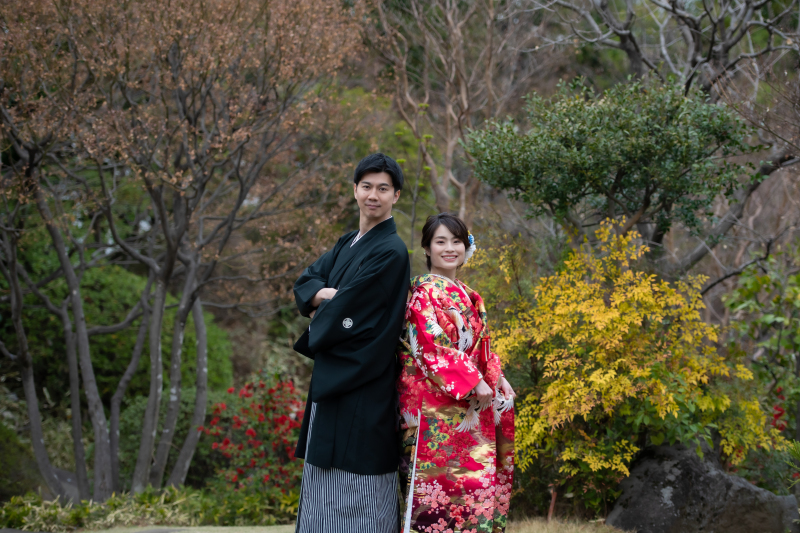 背中合わせ♪