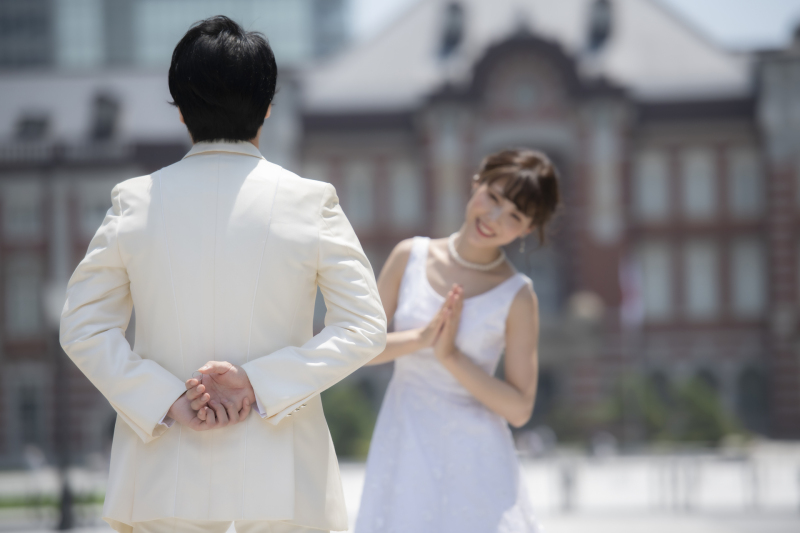 プロポーズシーンを演出