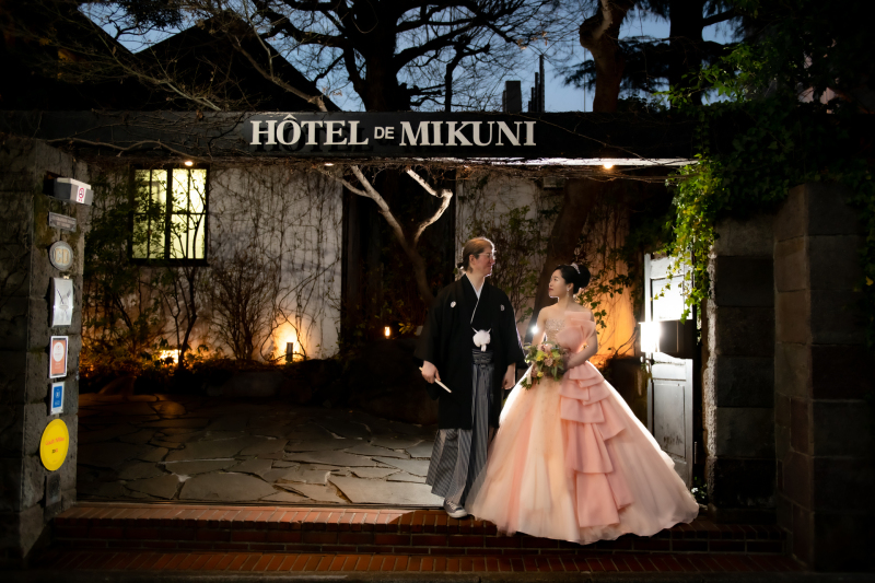 和と洋のコラボレーション！都内の有名レストランでフォトウェディング