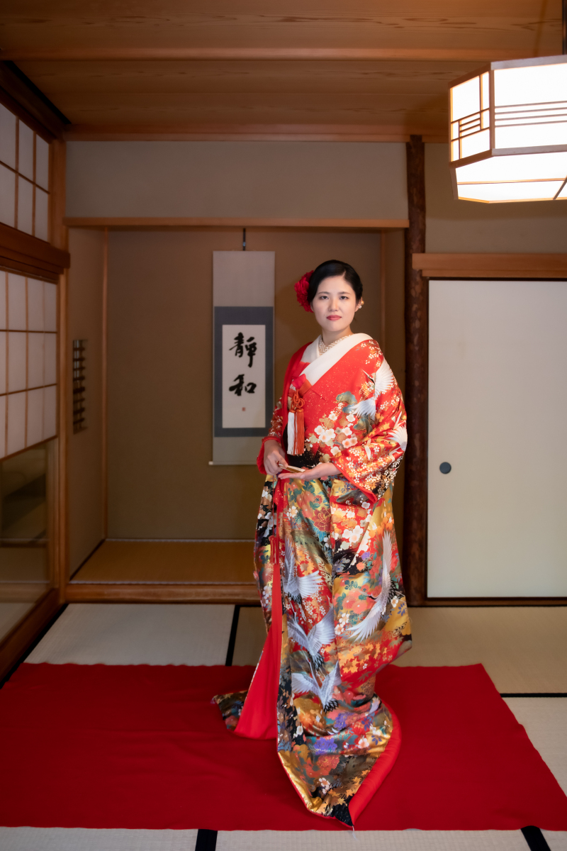 新婦さまのソロショット♪