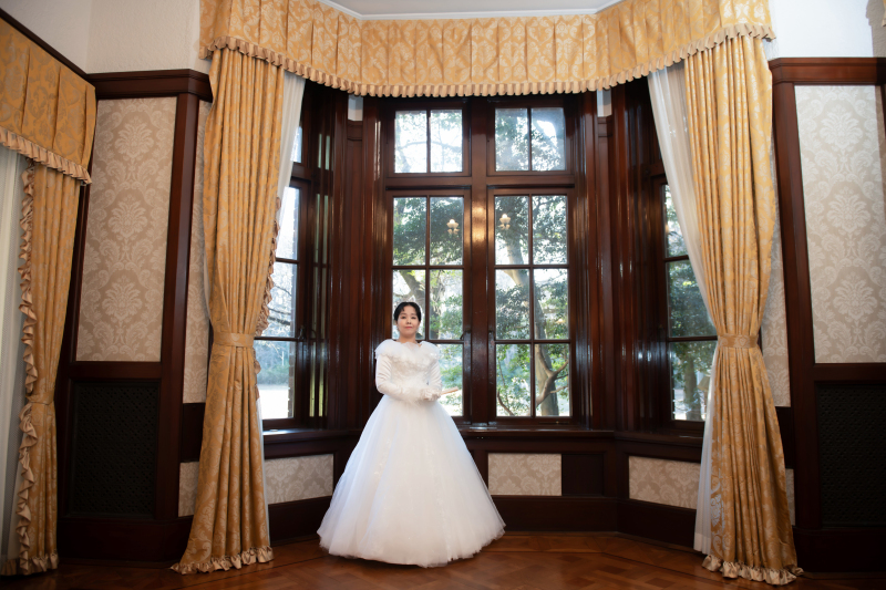 クラシカルなお部屋にて