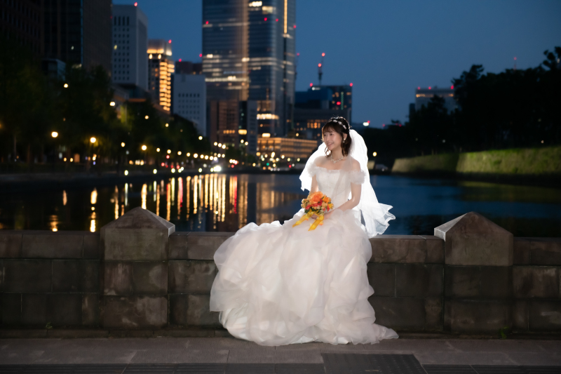 新婦さまのソロショット♪