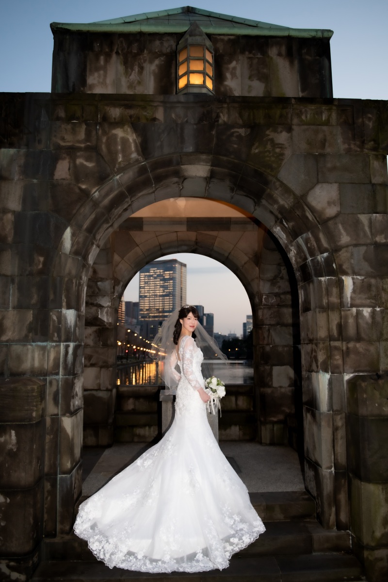 新婦さまのソロショット♪