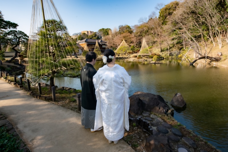 お散歩しながら…