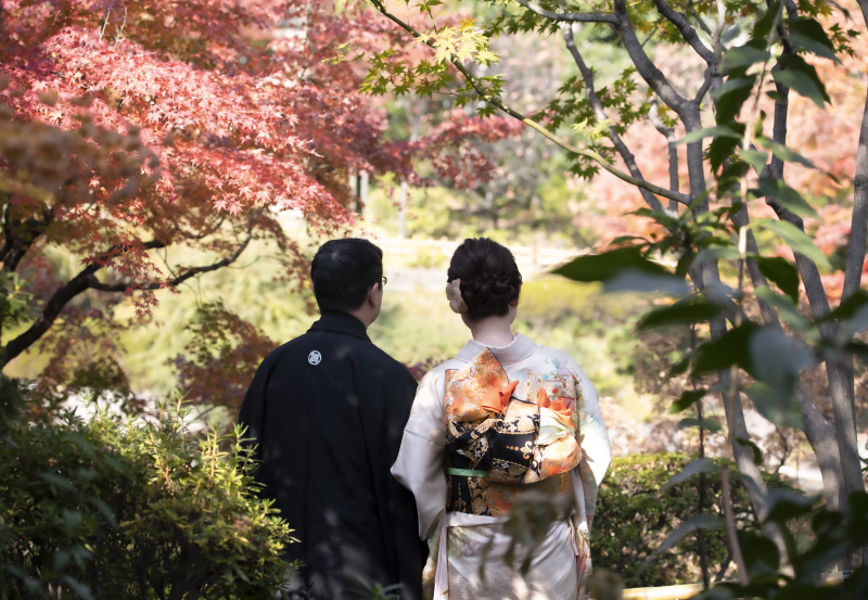 おふたりのうしろ姿