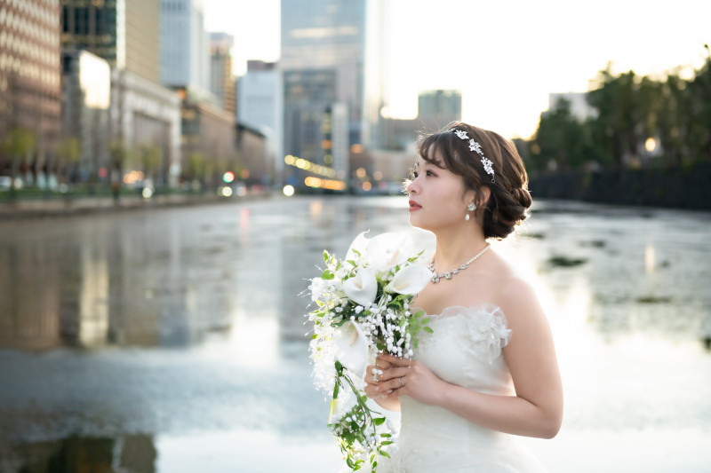 新婦さまのソロショット