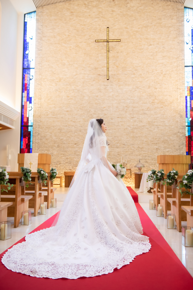 新婦さまのソロショット♪