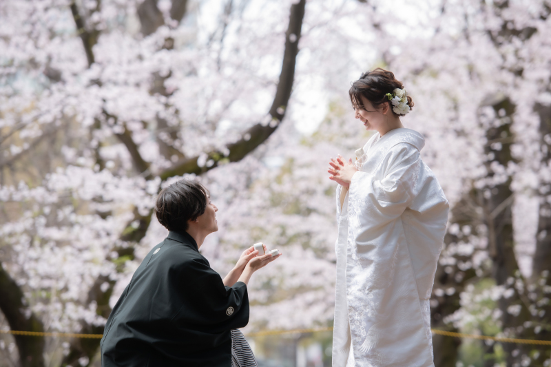 ご希望のプロポーズシーン♪