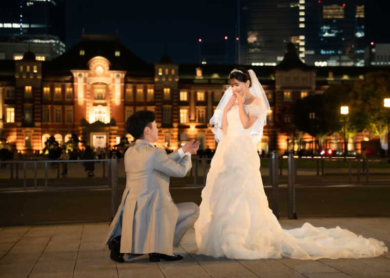 プロポーズシーン