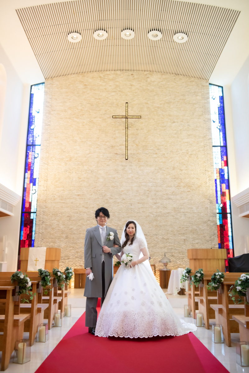 独立型チャペルにて♪