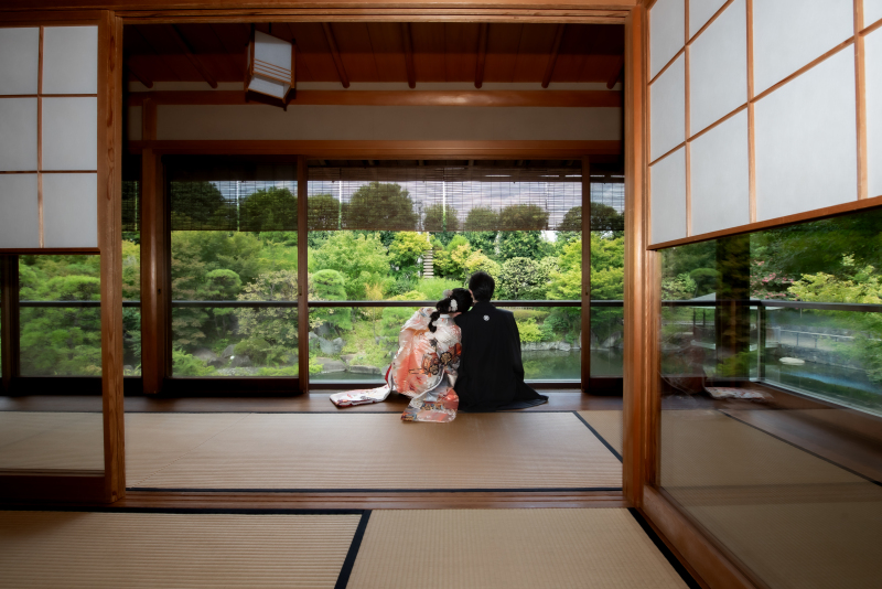 寄り添うおふたり♡