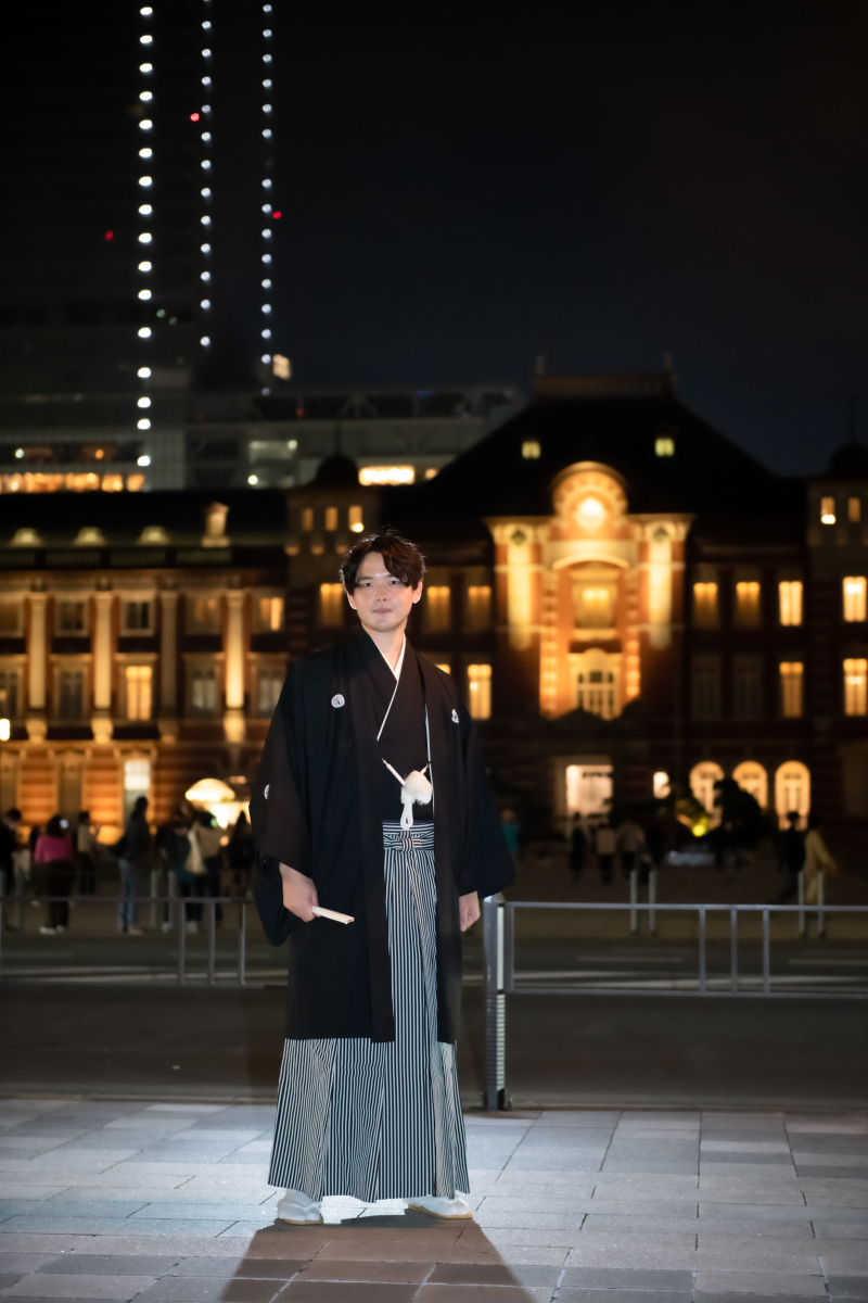 新郎さまのソロショット♪