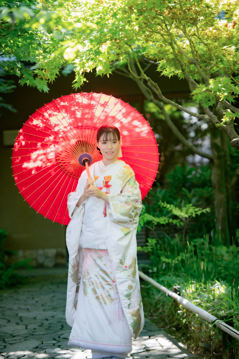 新婦さまのソロショット