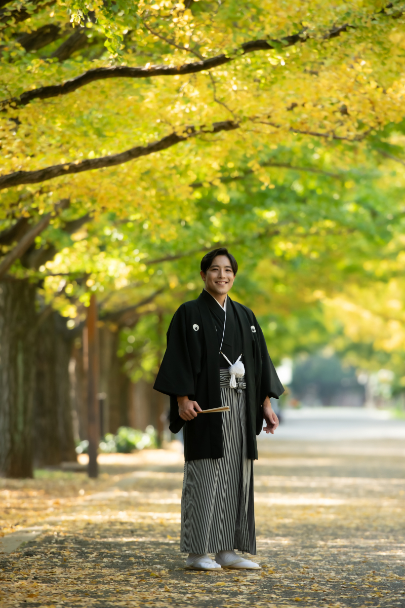 新郎さまのソロショット