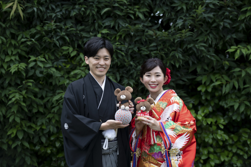 大好きなキャラクターのぬいぐるみも一緒に