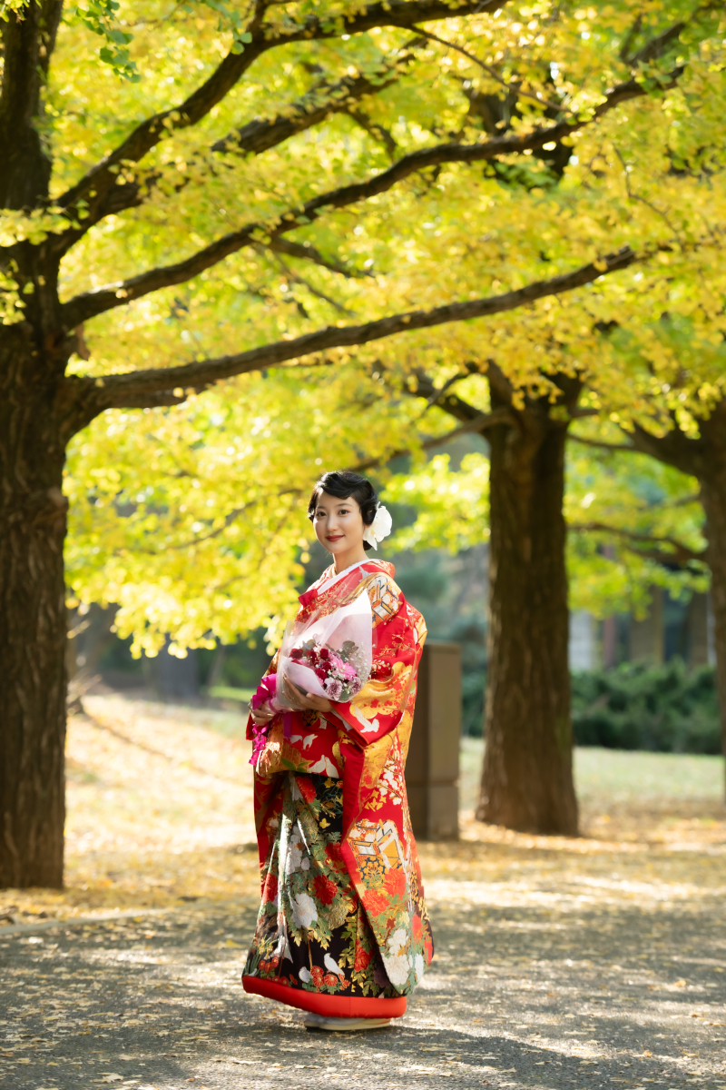 新婦さまのソロショット