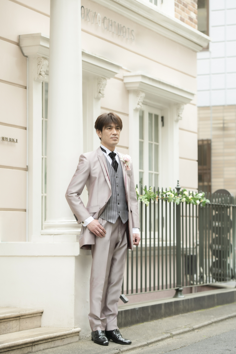 新郎さまのソロショット♪