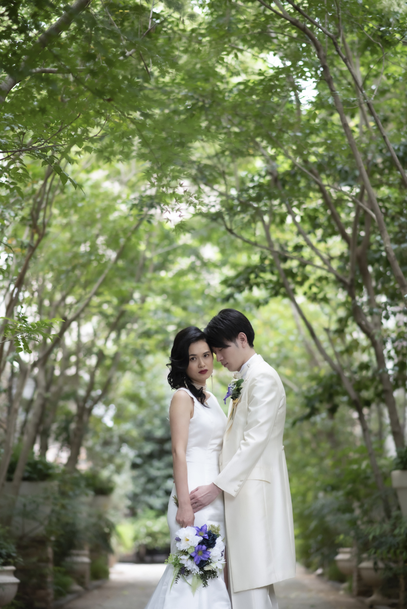 まるでリゾートウエディングのように…