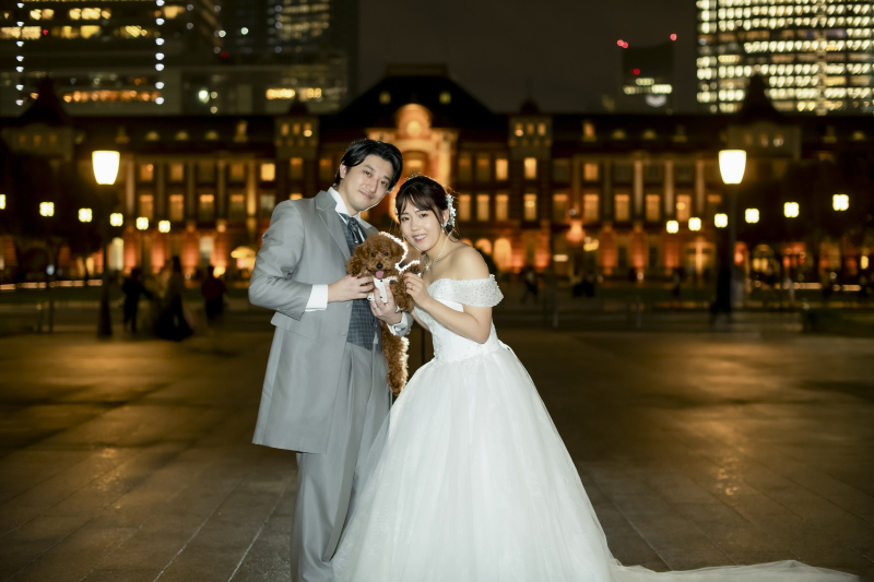 和装も洋装も！昼～夜までわんちゃんと一緒に叶えた贅沢な１日！