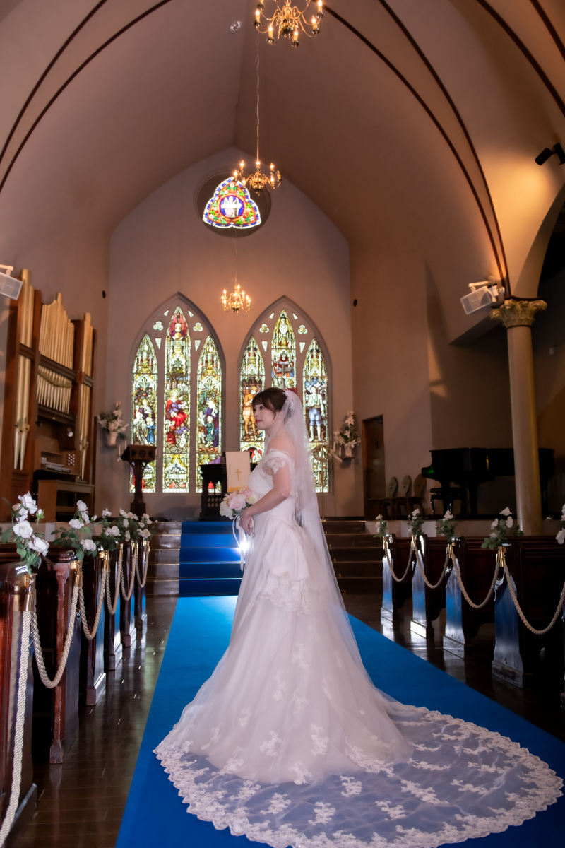 新婦さまのソロショット♪