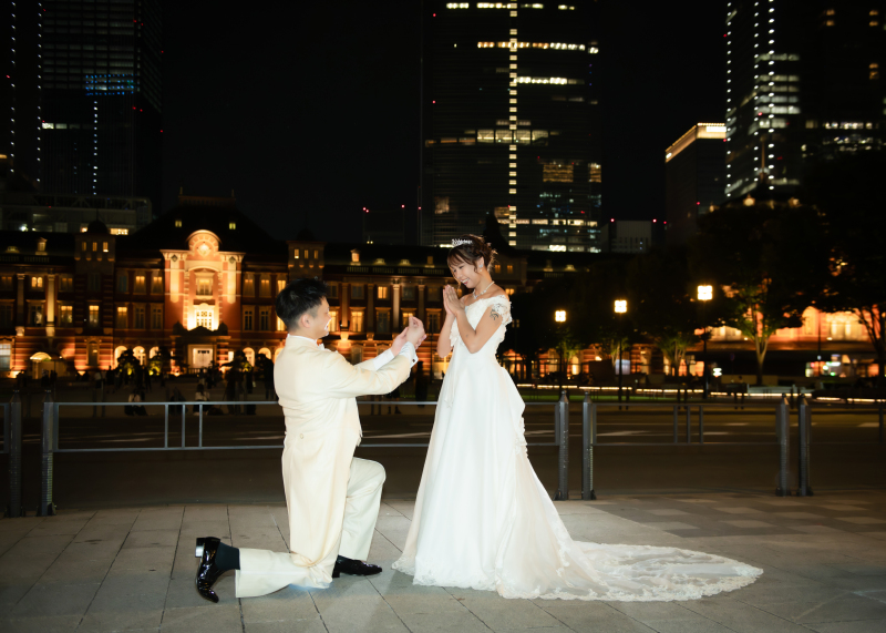 プロポーズシーン