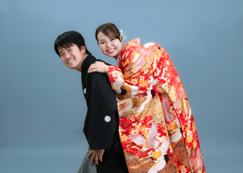 遊び心を添えた仲良しショット