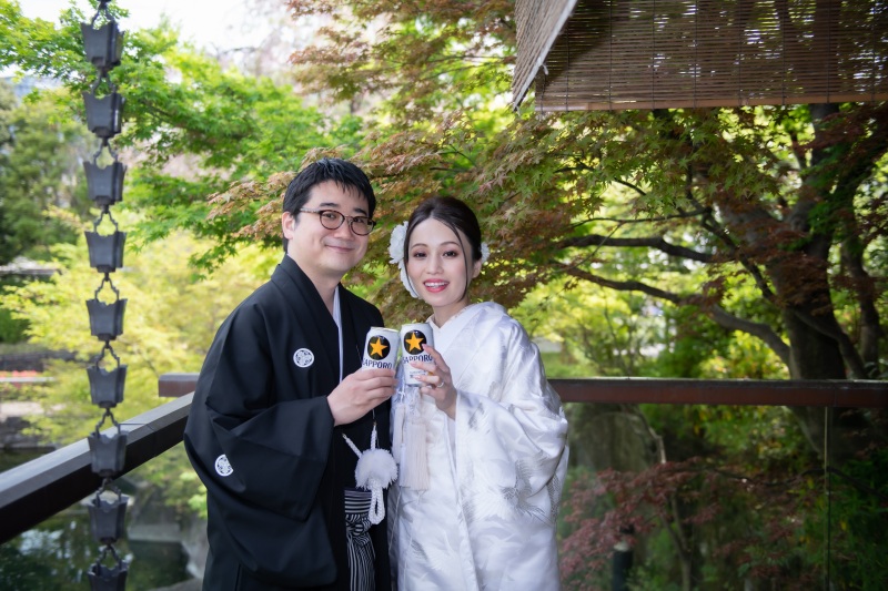 お持込みのビールと♪