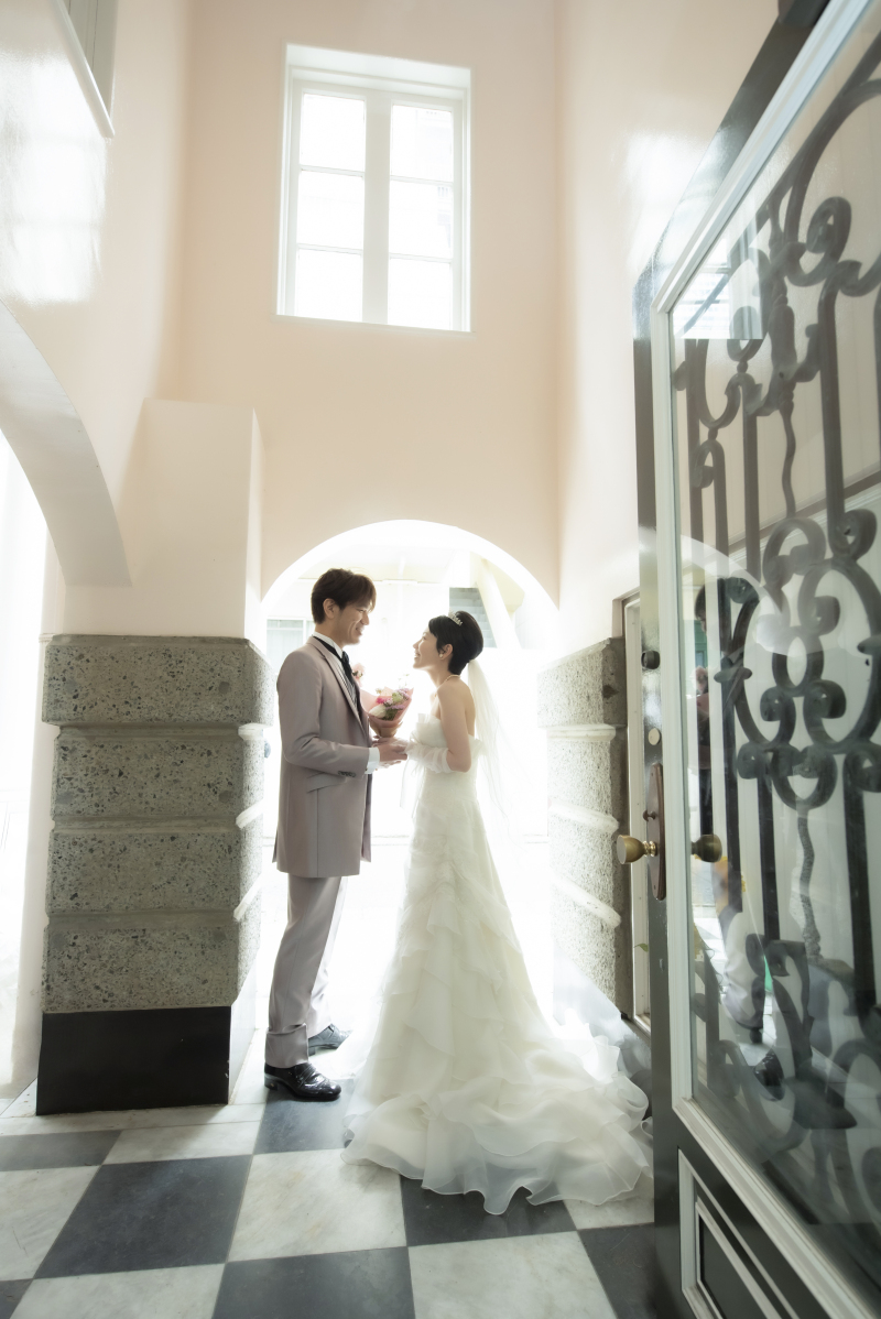 アーチの下で♪