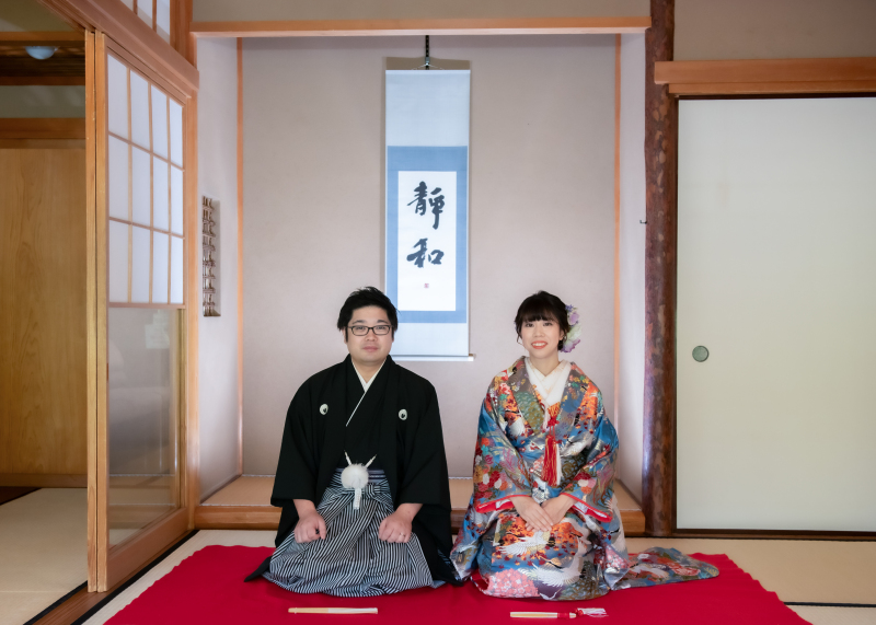 目白庭園『赤鳥庵』にて♪