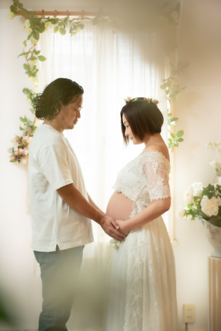 もうすぐパパママに☆記念のマタニティフォト♪